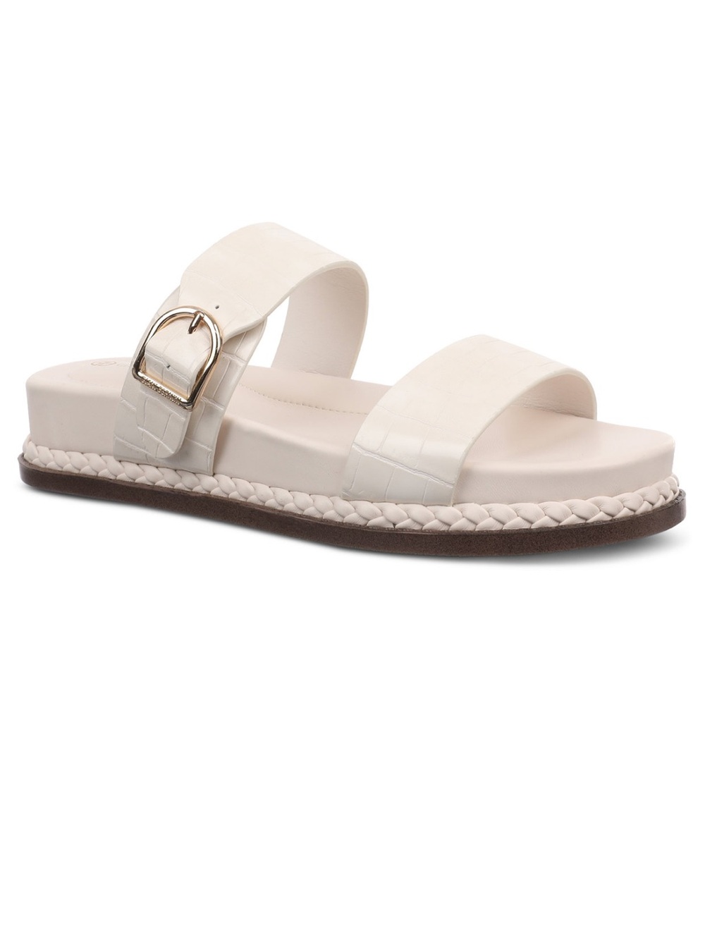 Giani Bernini Women's Gianaa Double Strap Footbed Sandals